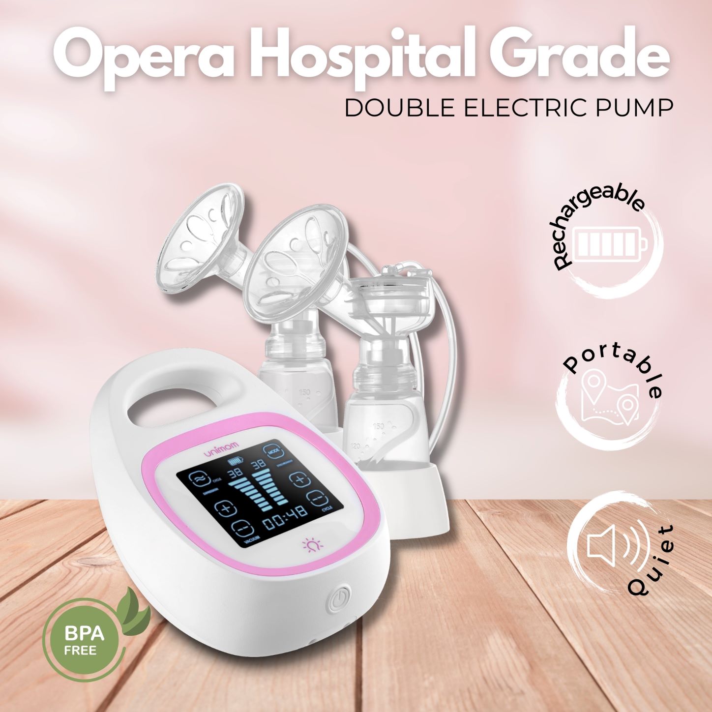 Unimom Opera Hospital Grade Breast Pump - Image 4